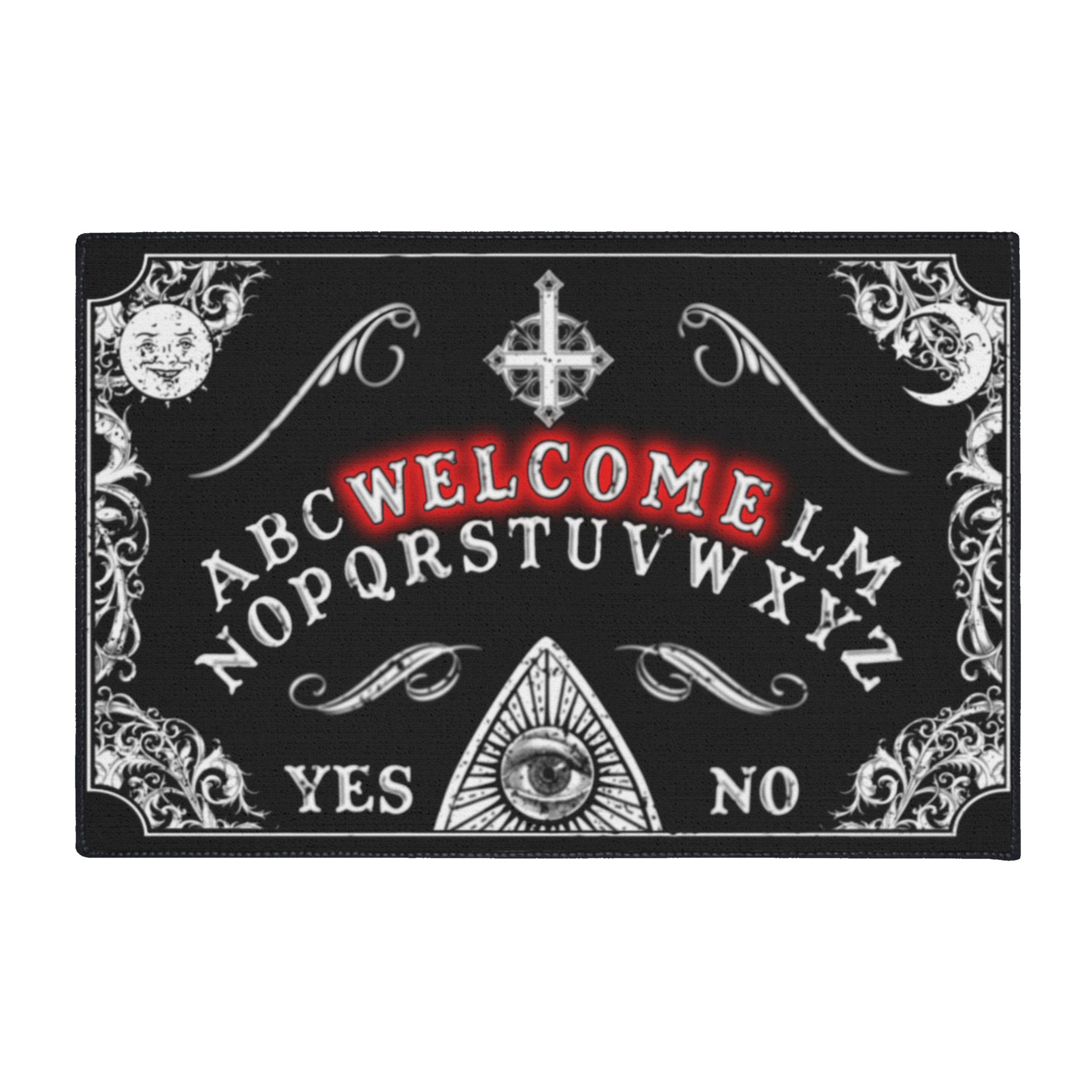 Ouija Welcome Door Mat